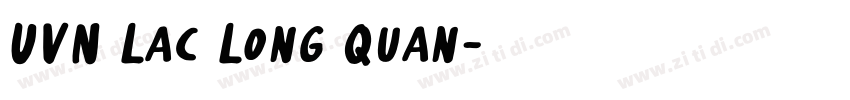 UVN Lac Long Quan字体转换